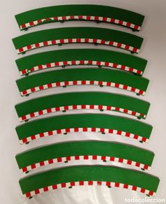 Scalextric: Lote 8 Arcenes Verdes Scalextric TecniToys 1999